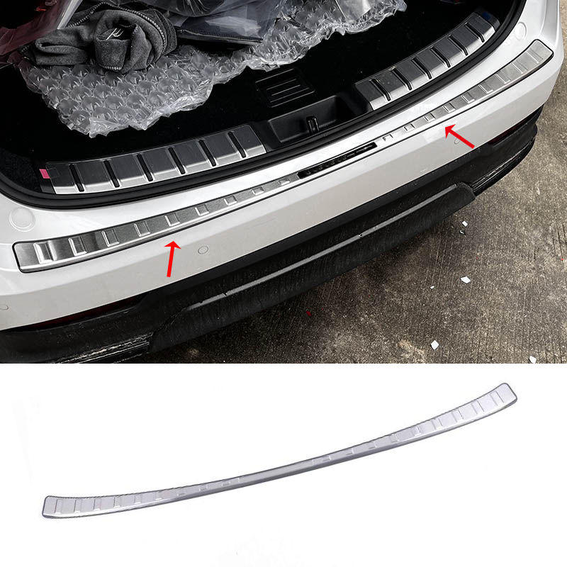 レクサス NX 250 260 300h 350h 450h 2022 2023 ステンレス鋼リアトランク内側バンパープロテクターカバー敷居ガードトリム