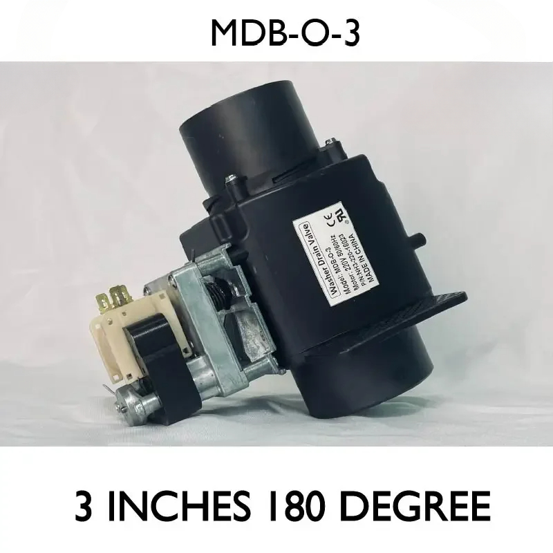 排水バルブ 3 "180 度 MDB-O-3 スピードクイーン洗濯機洗濯機オーバーフロー付き一般排水 vlave ポンプ ipso unima
