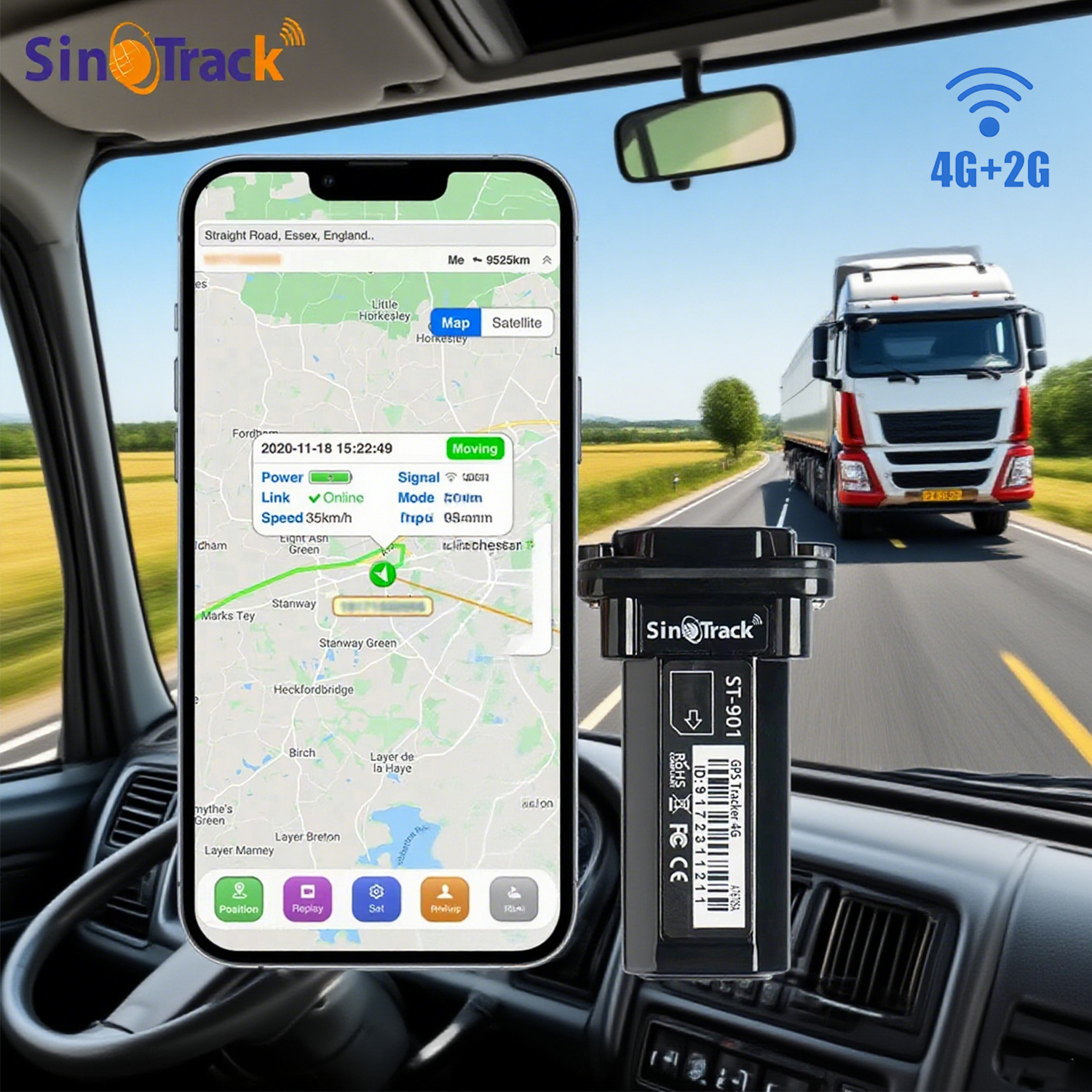 最高の SinoTrack ミニ 4G GPS トラッカー防水内蔵バッテリー車車両 GPS デバイスオートバイ用オンライン追跡アプリ付き