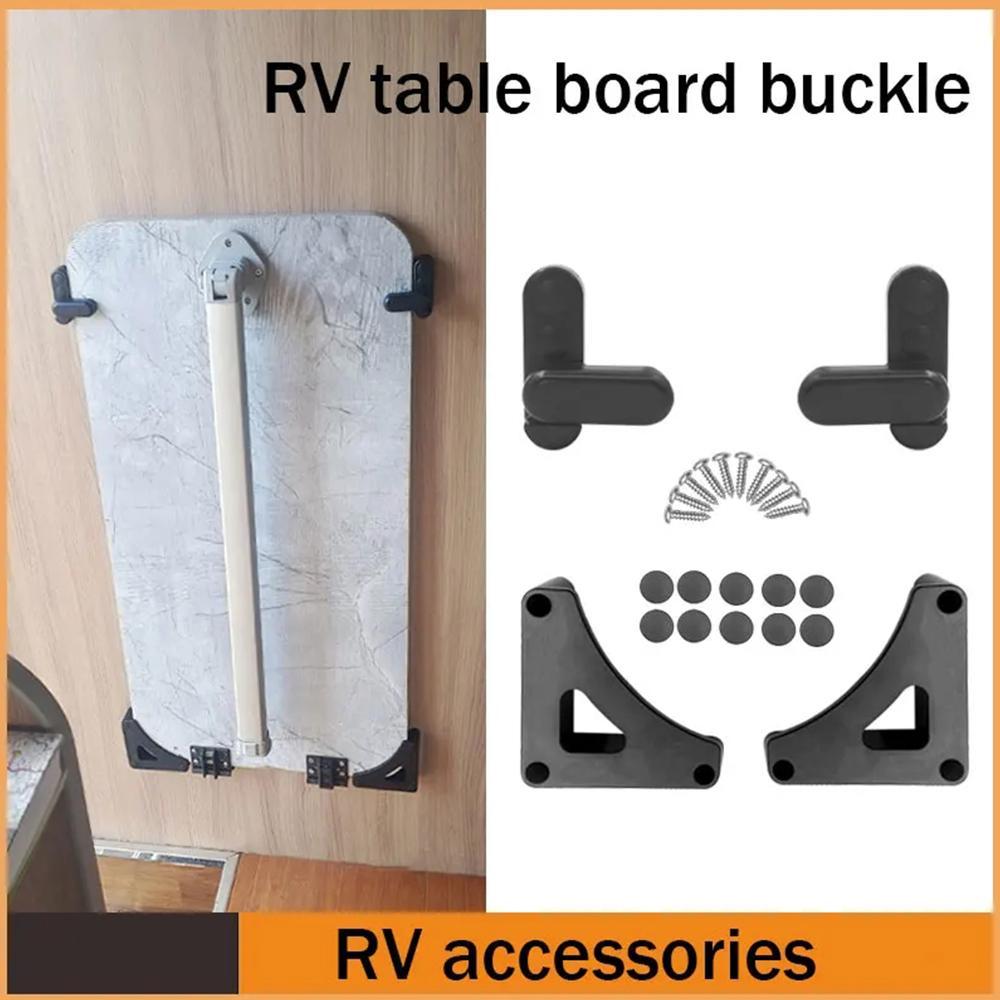 非表示テーブル脚車旅行トレーラー RV 用品完全なテーブルボードバックルトレーラー折りたたみ屋外テーブルキャビネット
