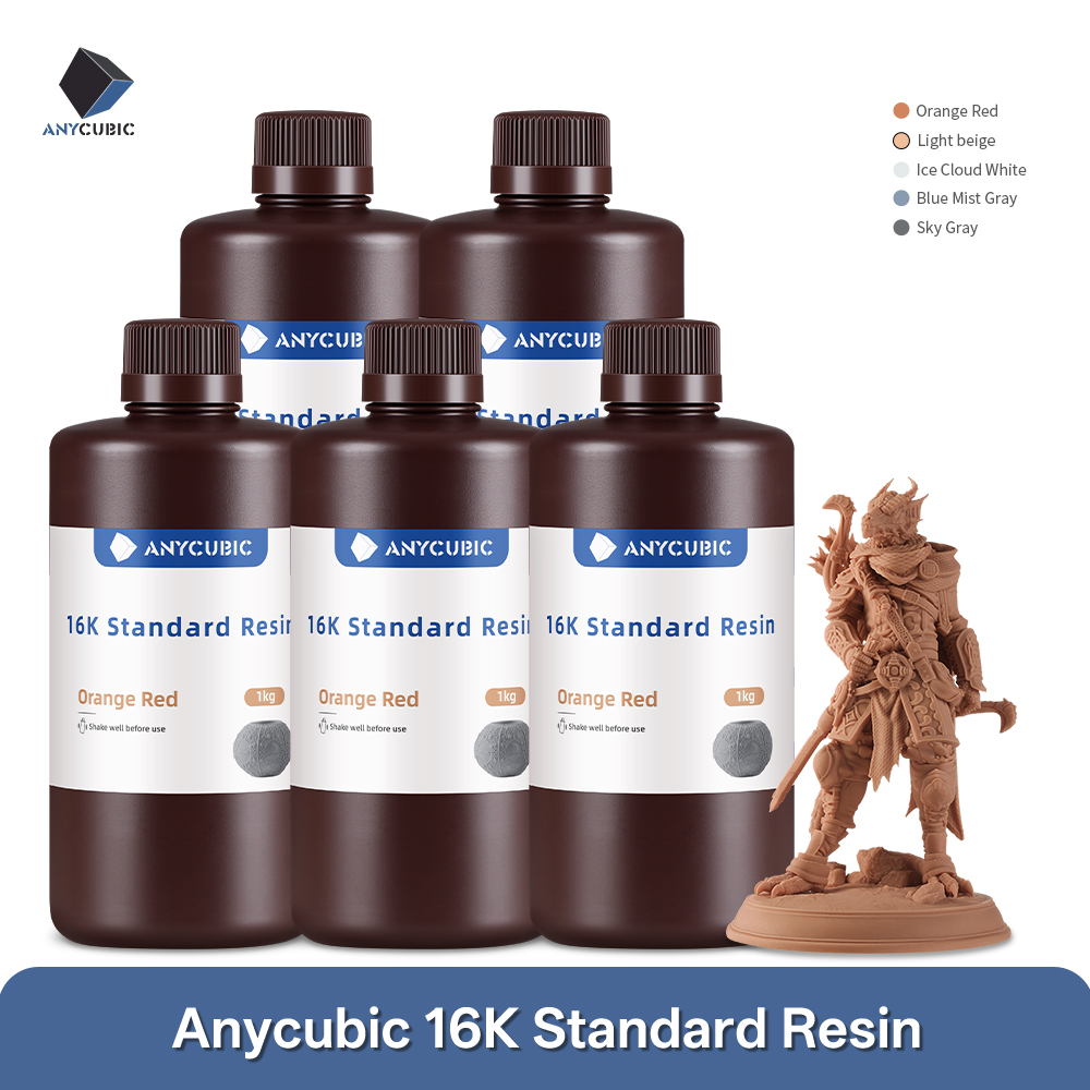Anycubic 16 k 標準樹脂 5 キロ高精度 UV 405nm 液晶 SLA DLP Anycubic フォトン樹脂 3d プリンタ