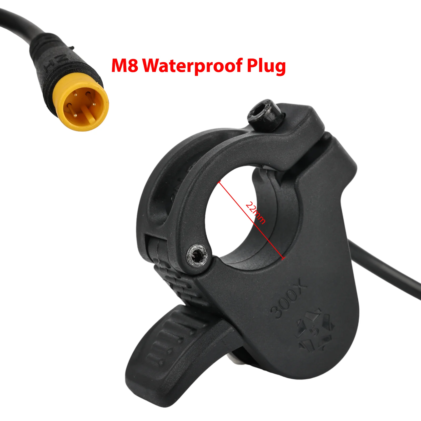 ユニバーサル WUXING 300X スロットル電動スクーター親指アクセル 24V 36V 48V 72V 右手/左手アクセサリー