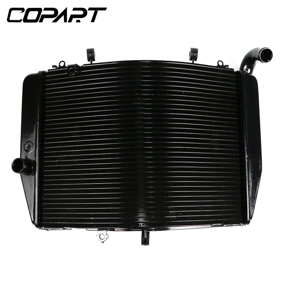オートバイアクセサリー CNC ラジエーター水タンクオイルクーラー冷却ホンダ CBR600RA CBR 600 RA CBR600RR 2007-2020 2014 黒