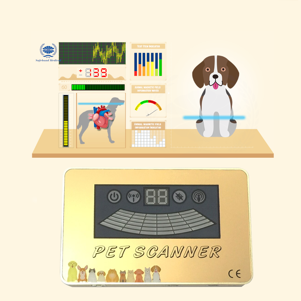 2025 バージョンペット量子共鳴磁気アナライザー猫/犬ボディチェックホームケアデバイス