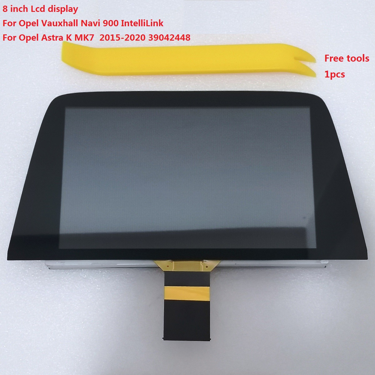 8 インチ液晶タッチパネルオペル Vauxhall ナビ 900 インテリリンクナビラジオオペルアストラ K MK7 2015-2020 39042448