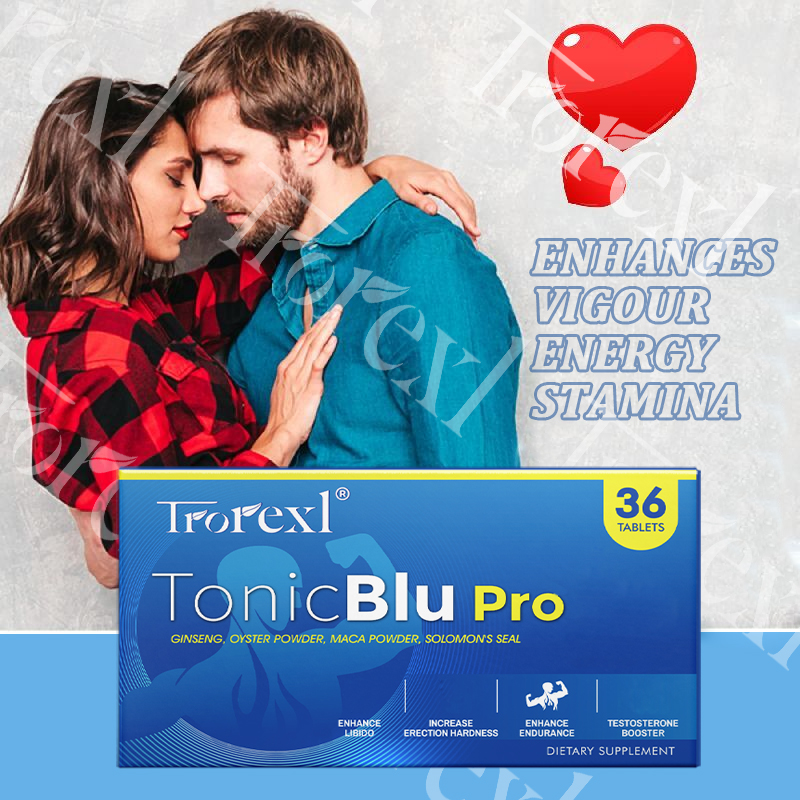 TonicBluPro Blue Pills 男性強化サプリメントはスタミナをサポートします
