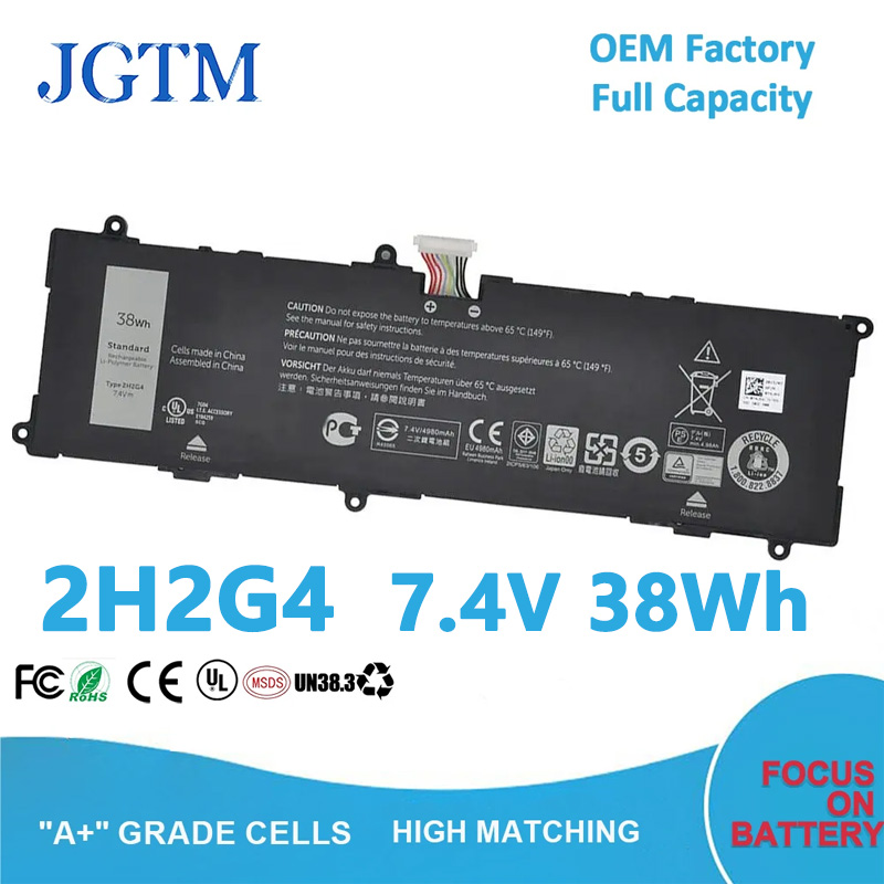 7.4V 38WH 純正ノートパソコン用バッテリー 2H2G4 Dell Venue 11 Pro 7140 タブレット HFRC3 TXJ69 コンピューター ノートパソコン用リチウム電池 新品