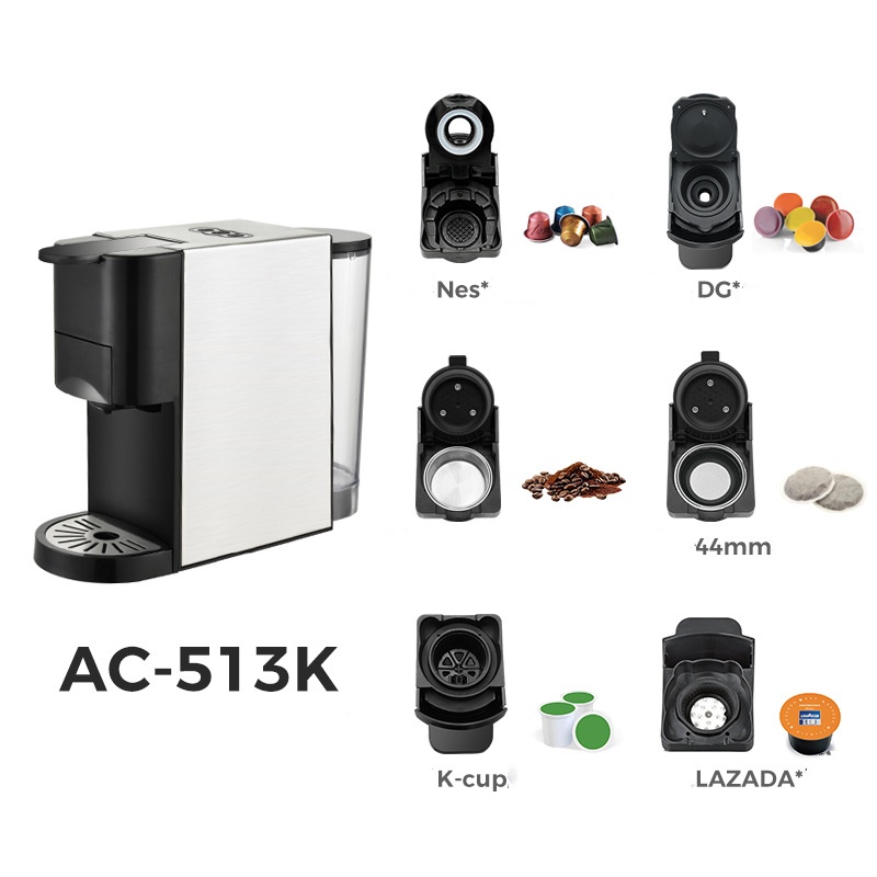 カプセルコーヒーマシンポッドアダプタ AC-513K カプセルコーヒーマシンアクセサリー Nes DG K-CUP LAVAZZA ポッドホルダー