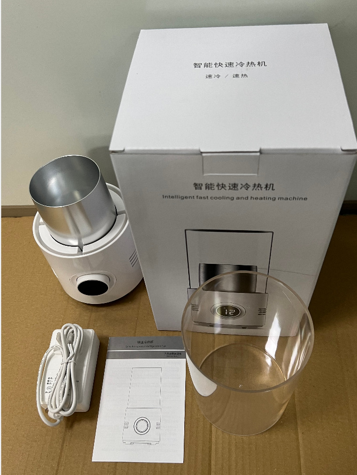 ポータブル 2-in-1 電気飲料クーラー