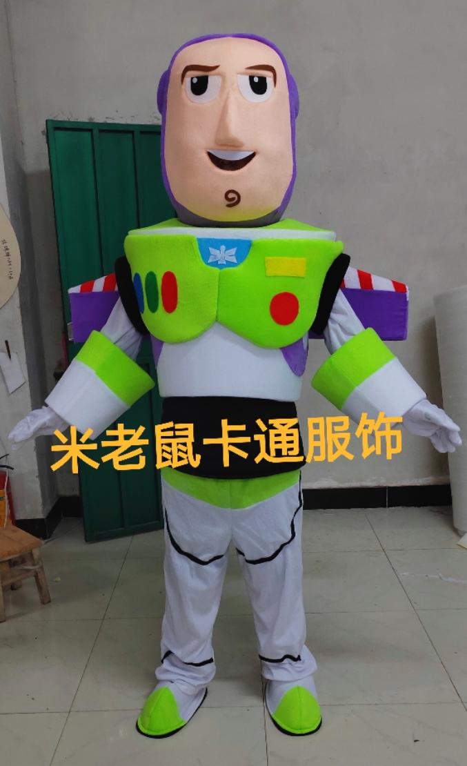 ディズニー Potdemiel トイ ストーリー バズ ライトイヤー マスコット コスチューム ウォーキング漫画人形衣装アニメ ハロウィン クリスマス ファンシー パーティー