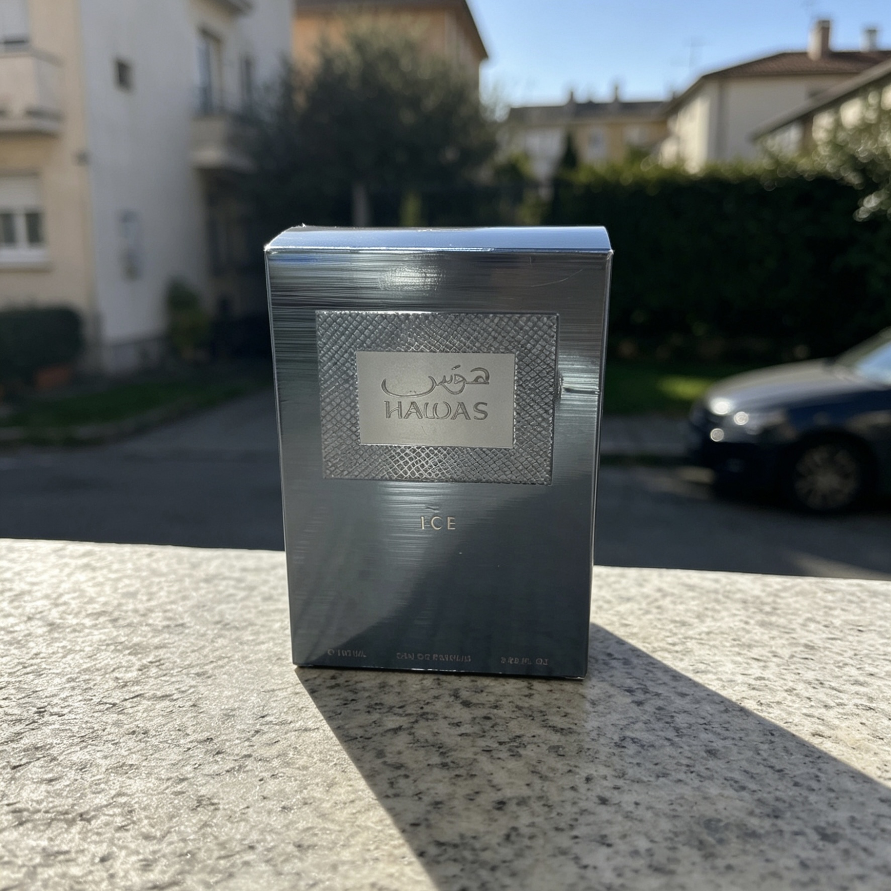 Hawas Ice for Men オードパルファム、100ml (3.38 オンス)、プレミアムアラビアンフレグランス - ホリデーギフトに最適