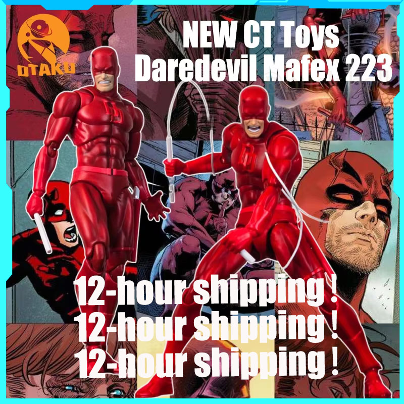 新しい Ct おもちゃデアデビル Mafex 223 フィギュア Shf デアデビルコミックアクションフィギュア Pvc 置物像モデルコレクションおもちゃホリデーギフト