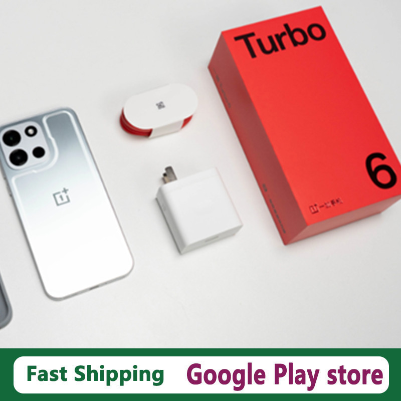 Offical New Oneplus Turbo 6 Android Phone Snapdragon 8S Gen 4 OTA 6.78" AMOLED 165HZ 50.0MP 9000mAh Battery 80W Charge IP69