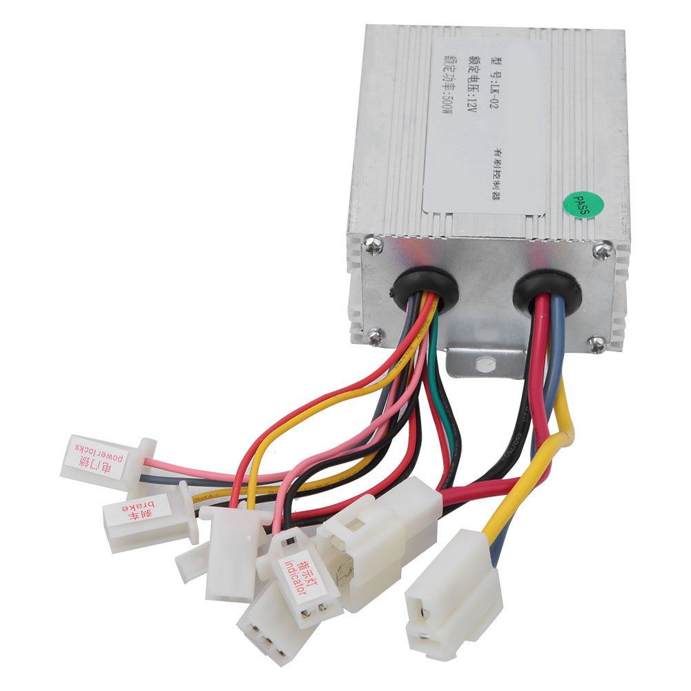 12V 500W 電気ブラシモーターコントローラー DC モーター速度制御電気自動車スクーター用ブラシ付きモーターコントローラー