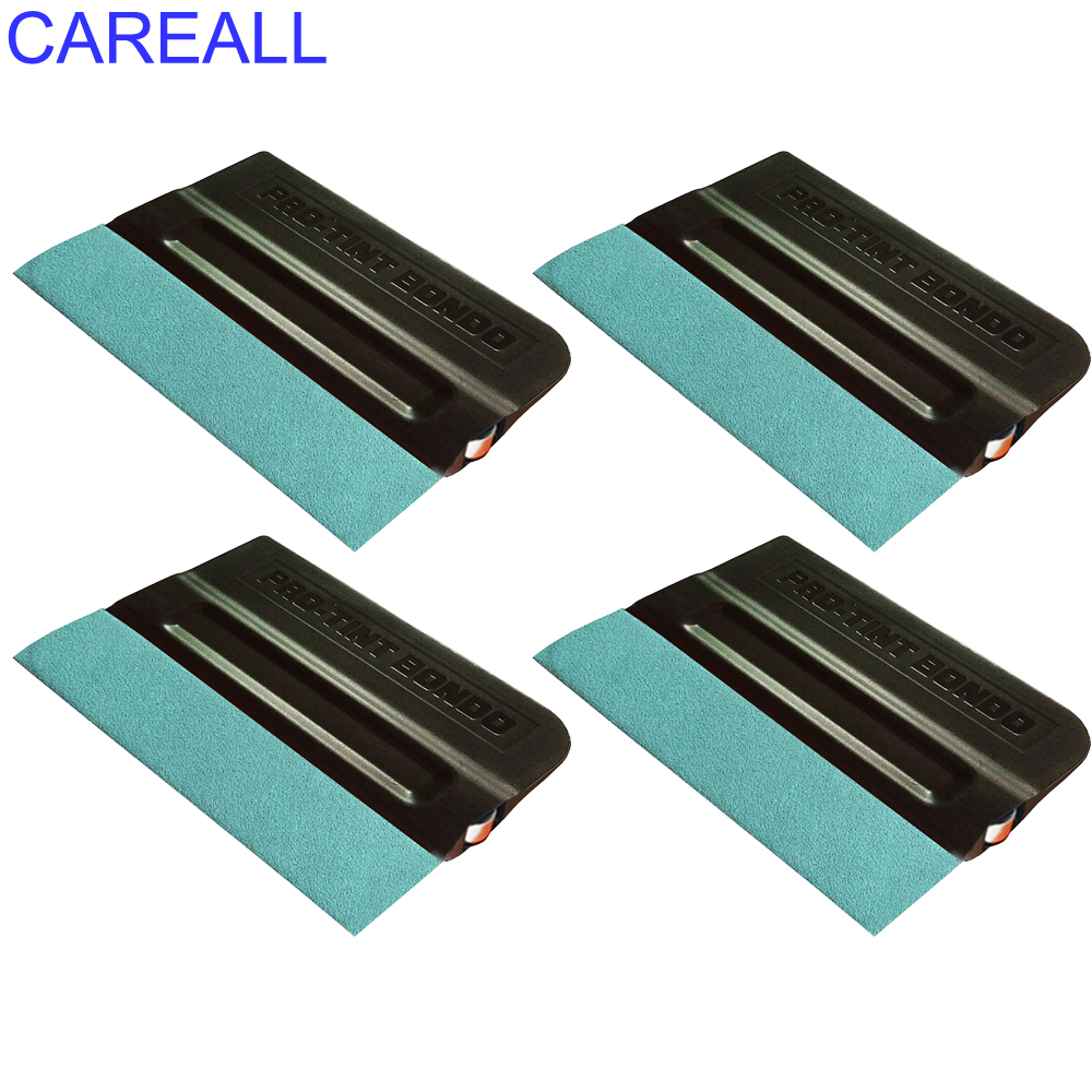 CAREALL ウィンドウ着色フィルムツール マグネット 超極細繊維フェルトスキージ ビニールカーラップツール 自動ステッカー 傷なしアプリケーター