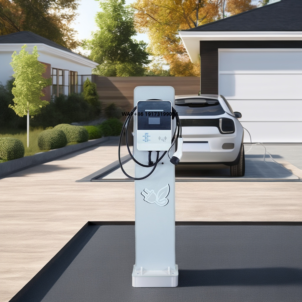 強力な 7.2kW 壁掛け EV 充電器 最速家庭用充電ソリューション 32A 定格電流 新しい壁掛け充電ステーション