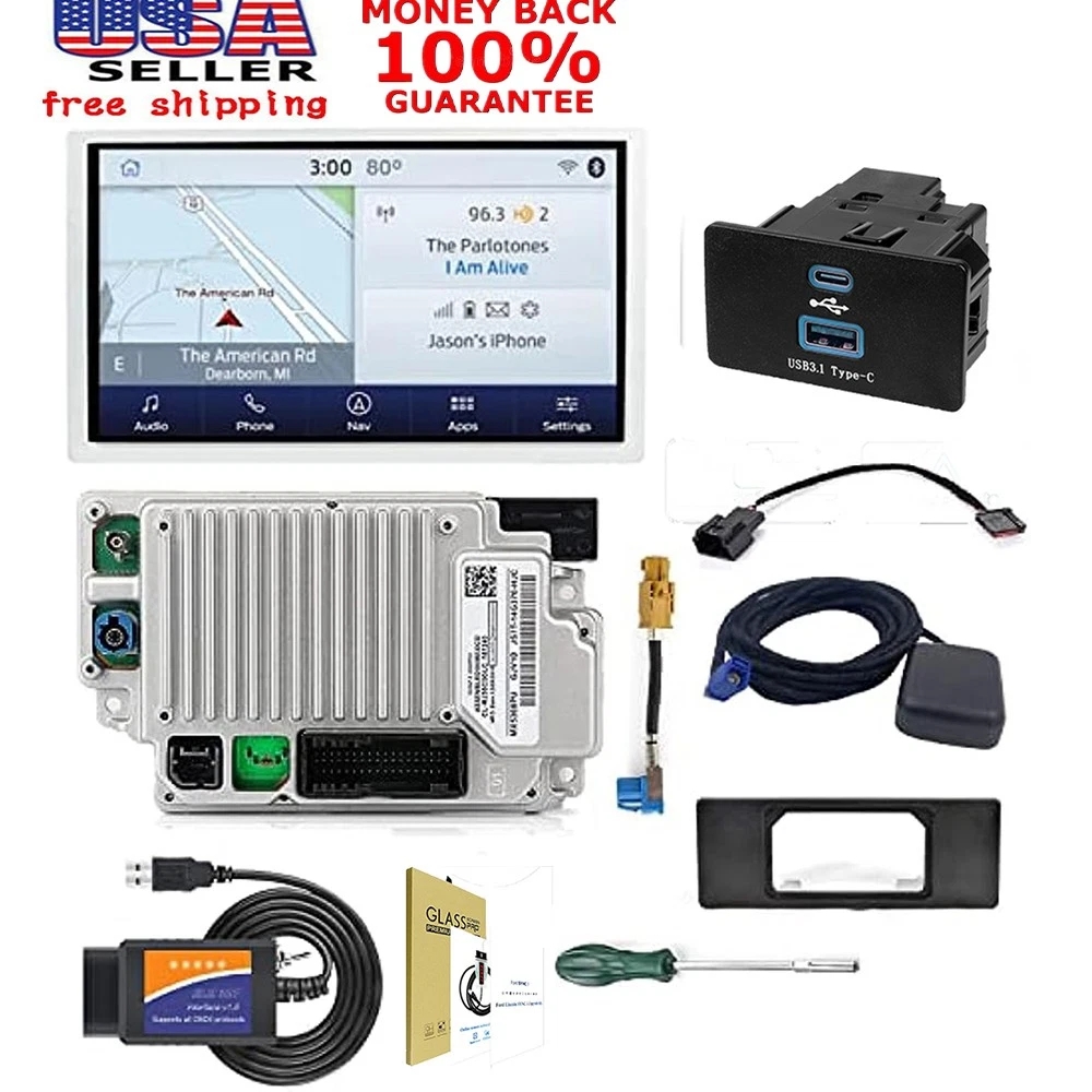 OEM SYNC 2 to SYNC 3 Upgrade Latest Carplay Fit for Ford F150 GPS HD NEW