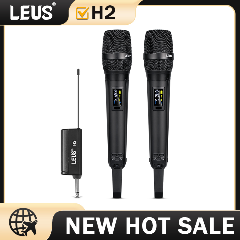 LEUS H2 UHF SKM9000 ワイヤレスマイク レコーディングスタジオ カラオケ ステージ スピーチ 結婚式 パフォーマンス バンド 家族の集まり用