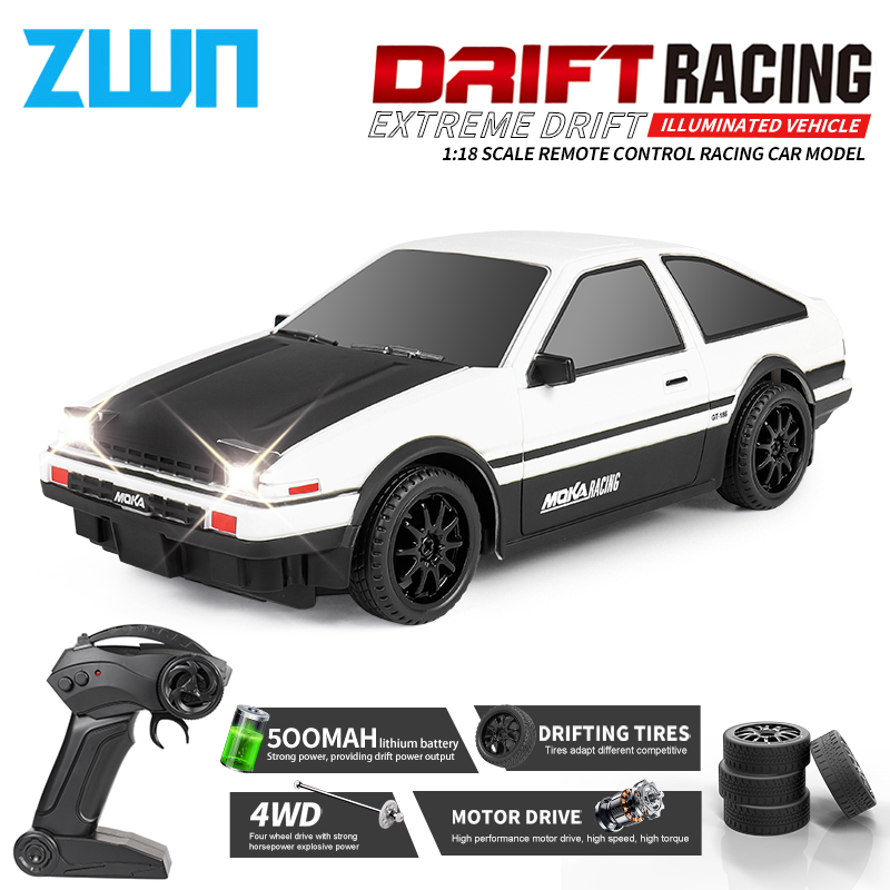 ZWN 2.4 グラム RC ドリフトカー 1/24 4WD リモートコントロールカー高速四輪駆動ラジコンミニレーシングモデル男の子のおもちゃギフト