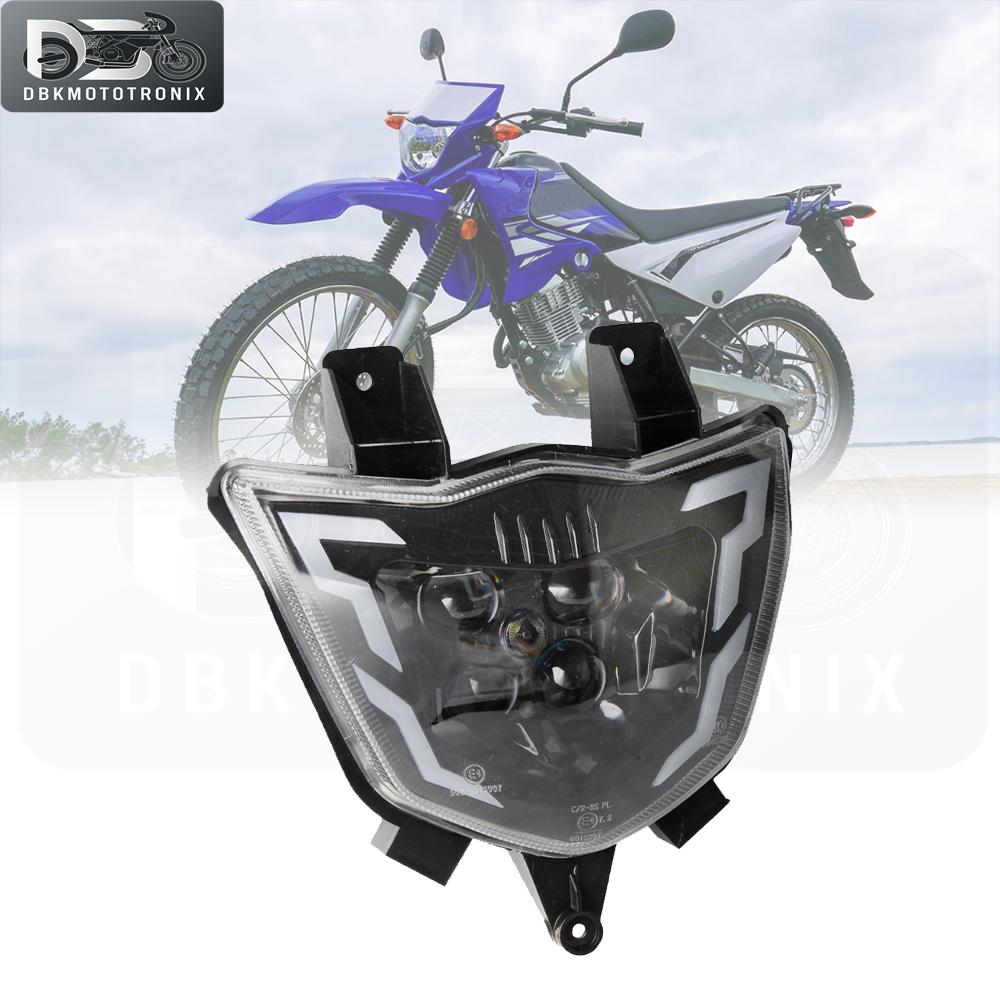 Ya浜 XTZ125 XTZ 125 オートバイのフロントヘッドライトヘッドランプフェアリングアセンブリモトクロスエンデューロヘッドランプアクセサリー