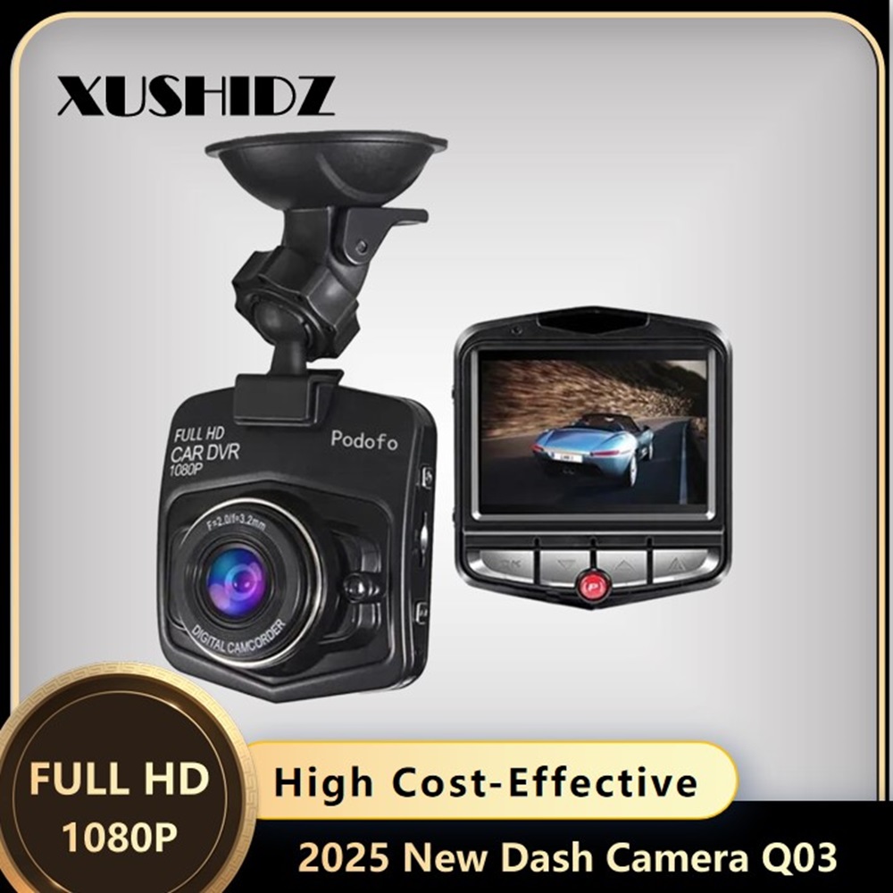 XUSHIDZ 2026 新しい HD 1080P ダッシュカメラ G センサーダッシュカム車のカメラ車両ビデオレコーダー DVR ダッシュカムスーパーナイトビジョン HDR