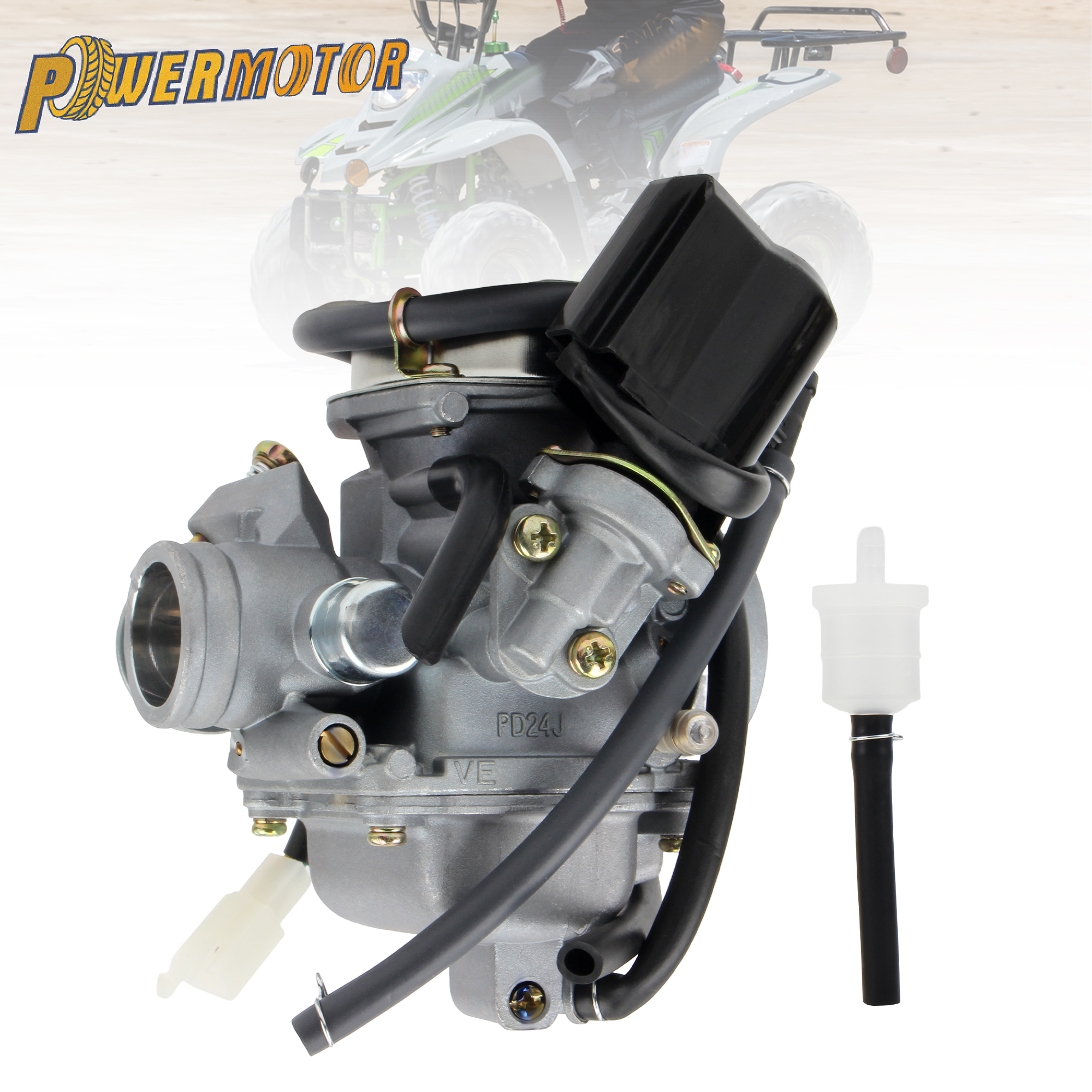 オートバイ GY6 125cc 150cc キャブレターアクセサリー PD24J 燃料システム炭水化物 ATV カートスクーターパワージェットモトクロス部品キャブレター