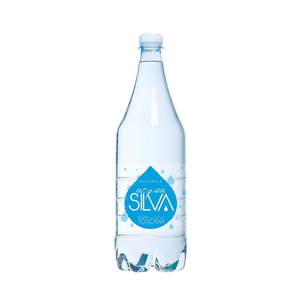 1L of Refreshing Natural Mineral Water Crafted in Italy by Acqua Silva