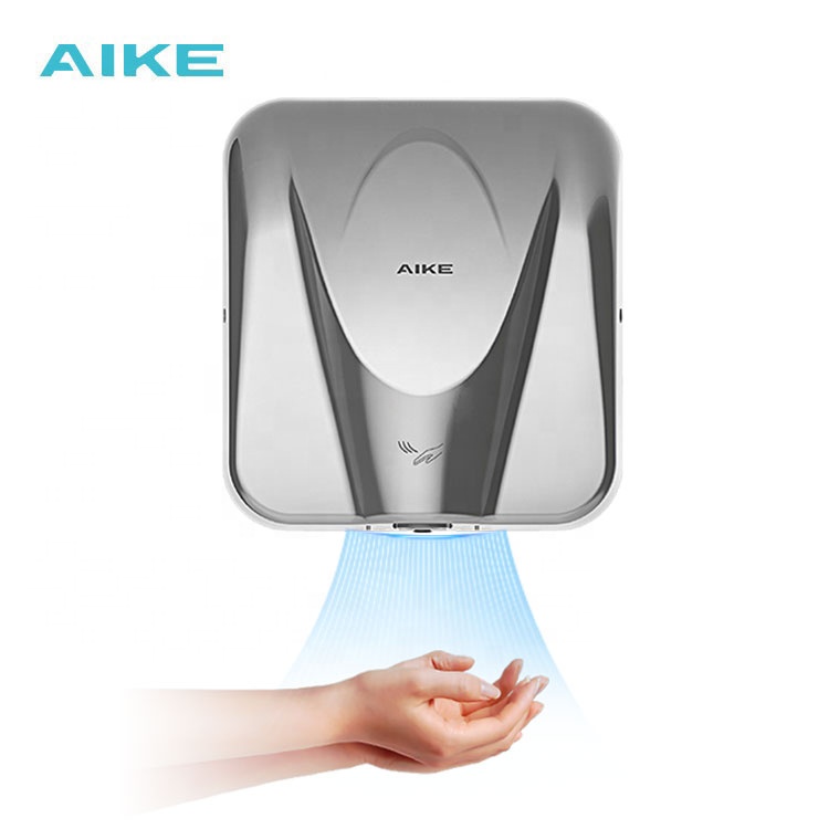 AK2812 ため 304 ステンレス鋼プロフェッショナルポータブル自動電動ハンドドライヤーホテル家庭用壁掛け式