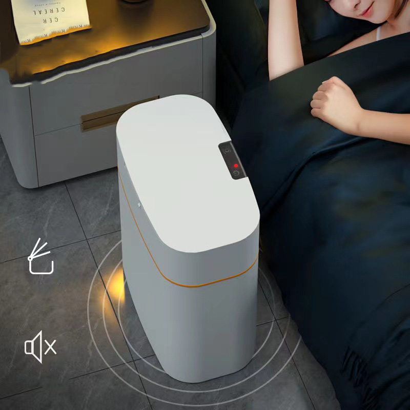 13/16L インテリジェントゴミ箱スマートセンサーゴミ箱電気自動ゴミ箱 USB 防水ゴミ箱家庭用誘導