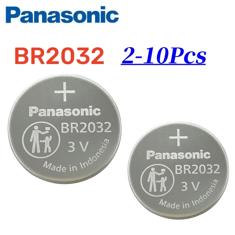 パナソニック BR2032 3V ボタン電池メルセデスベンツヒュンダイアウディ車のキーリモコン電子体重計マザーボードボックス
