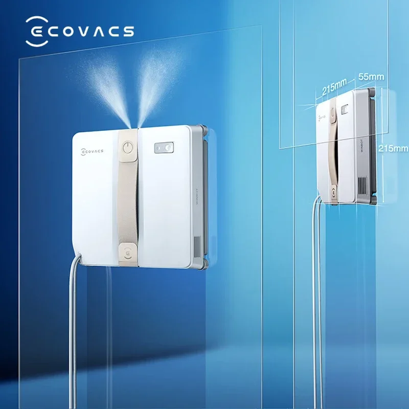 ECOVACS – オリジナル窓掃除機、WINBOT AIR MINI 窓掃除ロボット、ガラス掃除機 8000Pa