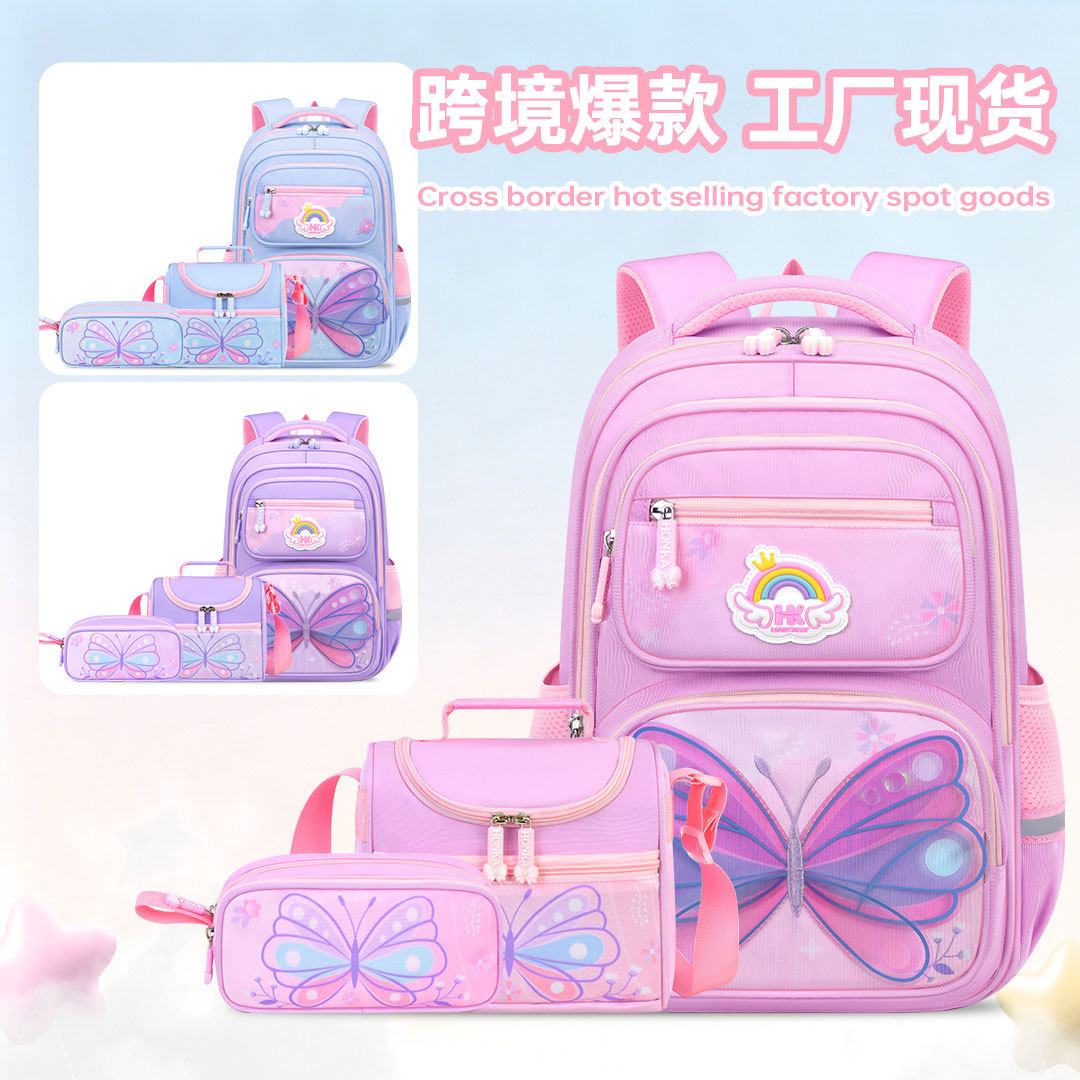 3 個キッズスクール Backpcak 子供スクールバッグセット男の子女の子プライマリーバックパックランチバッグ通学ブックバッグ子供 Mochilas