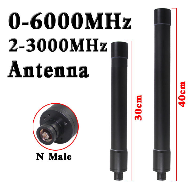 低周波短波アンテナ フルバンドブロードバンド 0-6000MHz 2-3000MHz 400-6000MHz アンテナ 0-6G 2MHz-3G 0.4G-6G アンテナ N ヘッド