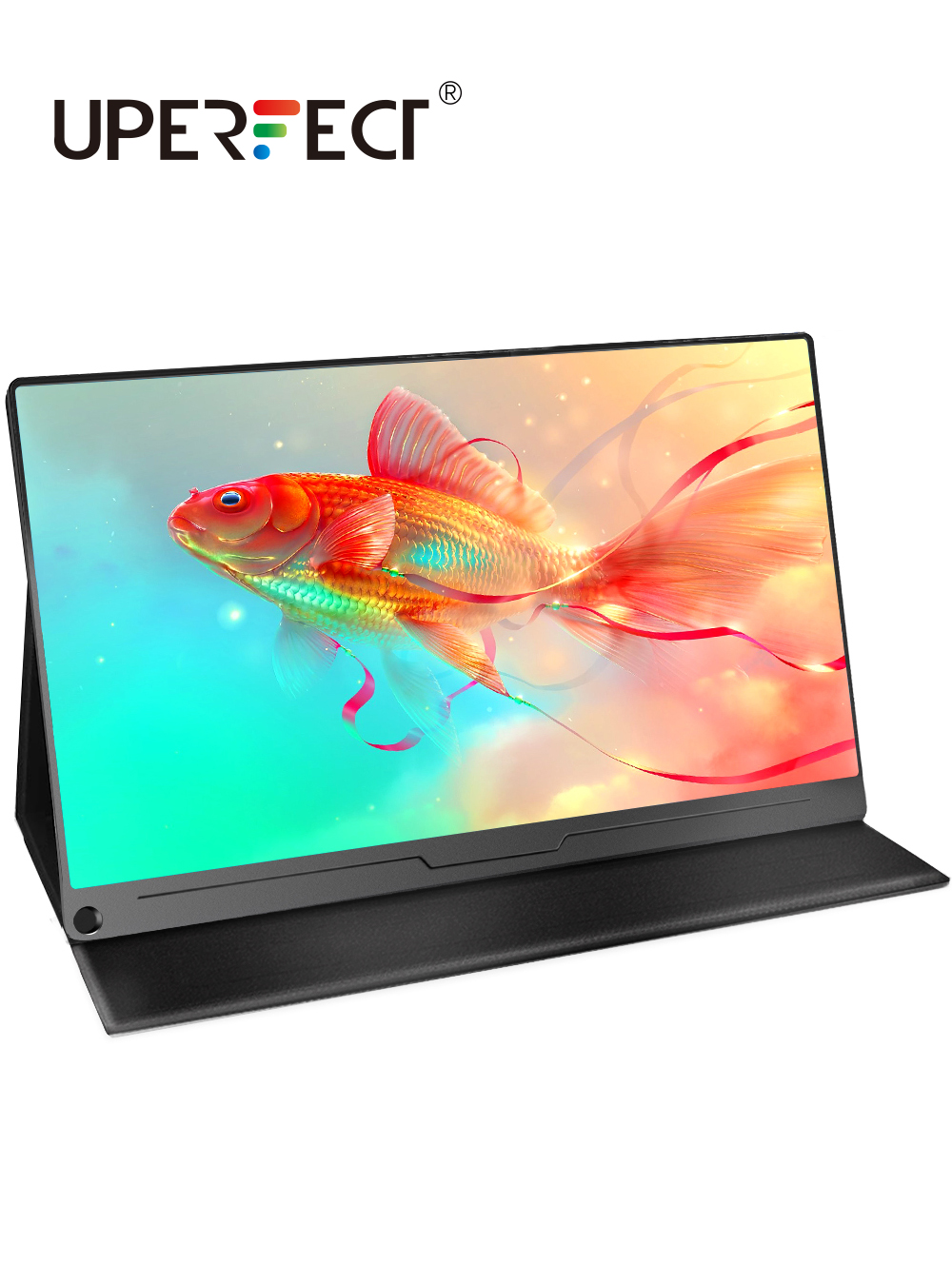 完璧な UBase FHD 1080P ポータブルモニター 15.6 インチ IPS HDMI USB C モニターラップトップ MAC スイッチ Xbox 電話 PC 互換コンピュータディスプレイ