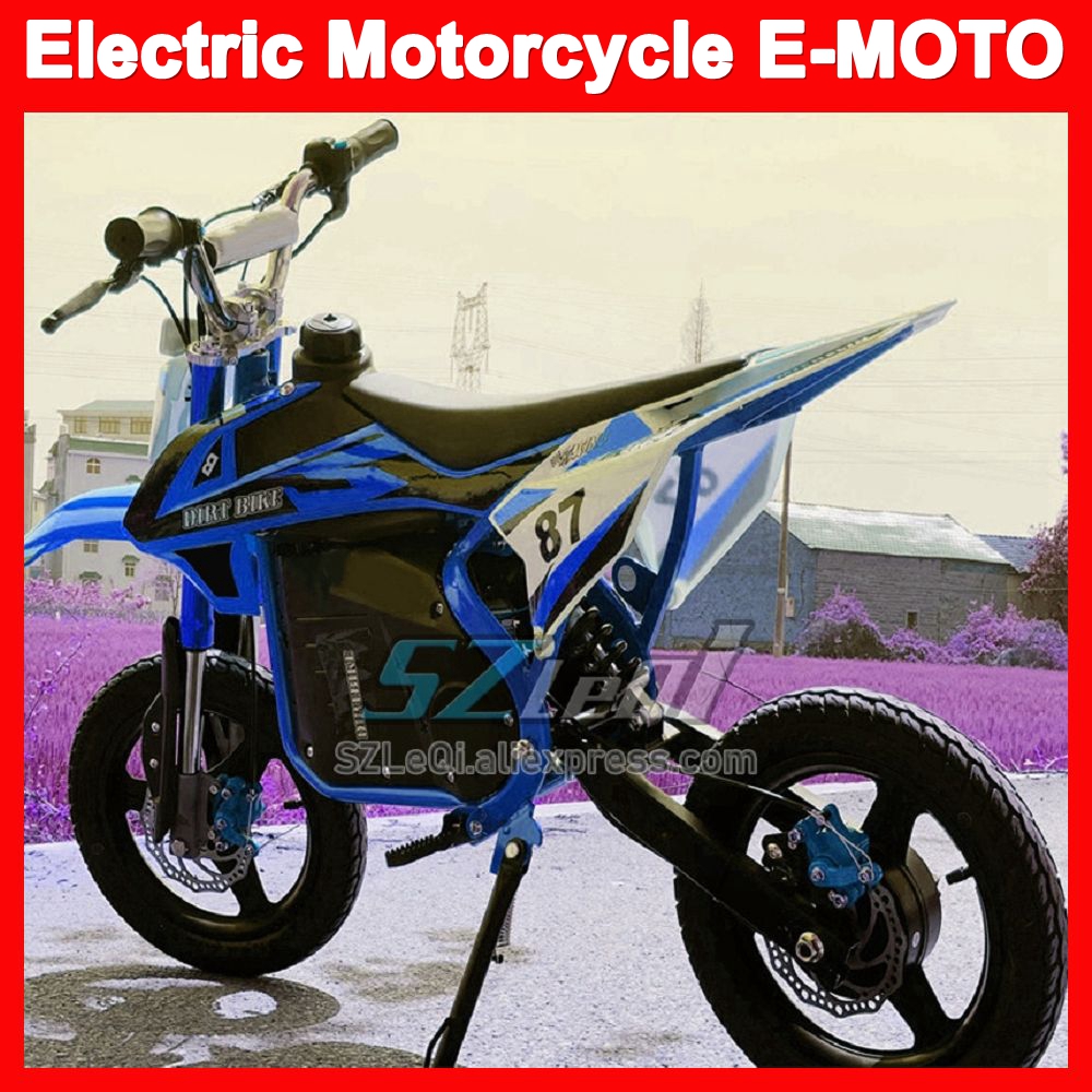 2023 500 ワットモーター電動バイク ATV オフロード E-MOTO 電動バイク 2 ストローク 2 ストロークエンジンレーシング MOTO ダートバイク