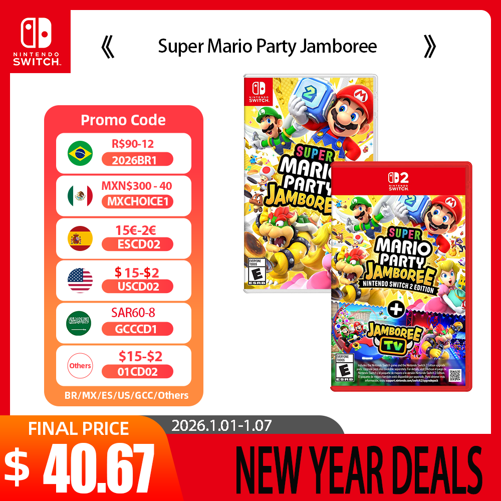 Nintendo Switch ゲームセール - スーパー マリオパーティ ジャンボリー - NS1/NS2 ゲーム カートリッジ物理カード用