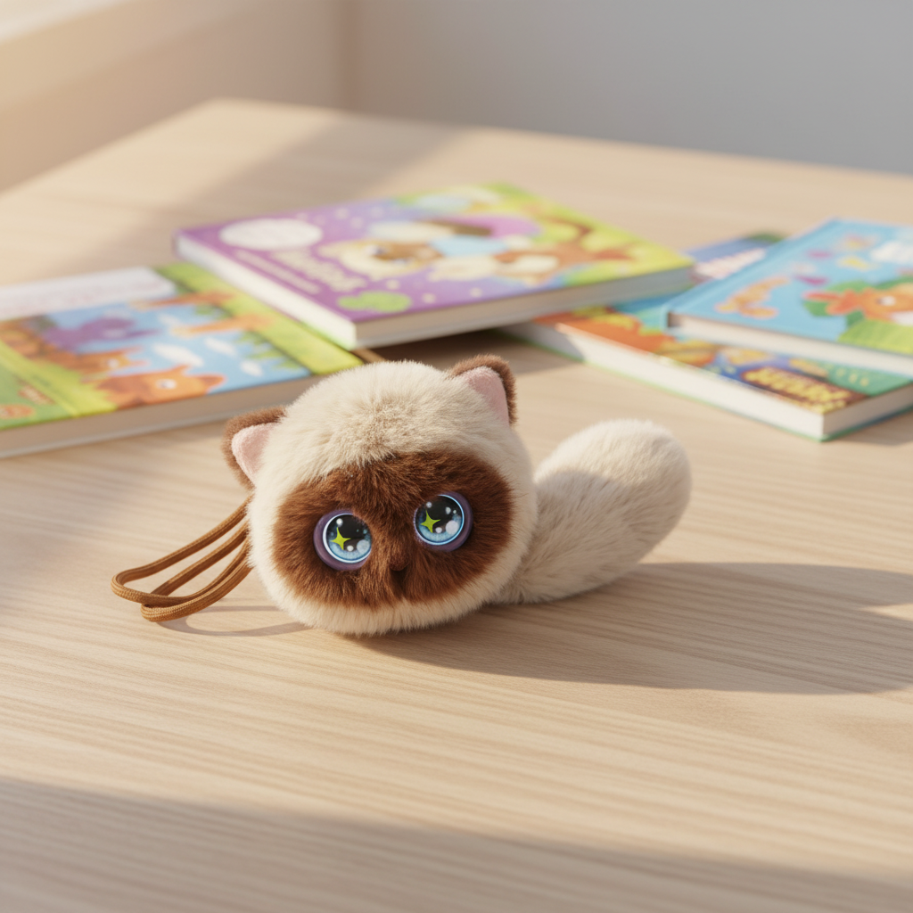 AIぬいぐるみロボット猫ぬいぐるみPP綿充填Wi-Fi