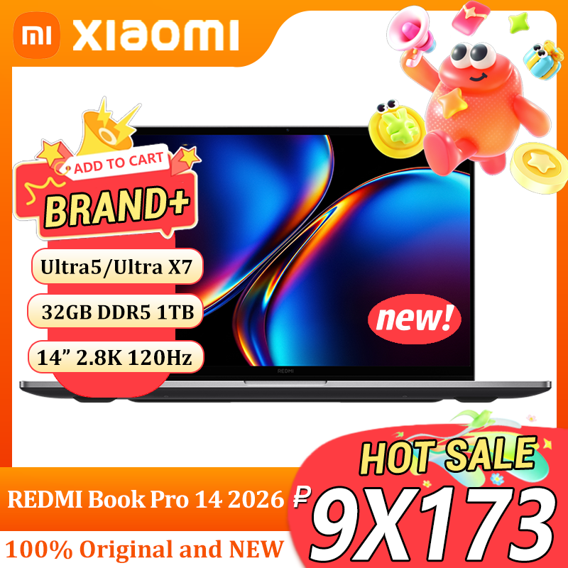 Xiaomi REDMI Book Pro 14 2026 Ultra5-338H/Ultra X7-358H 32GB 1TB 14インチ 2.8K 120Hz スクリーン ブルー