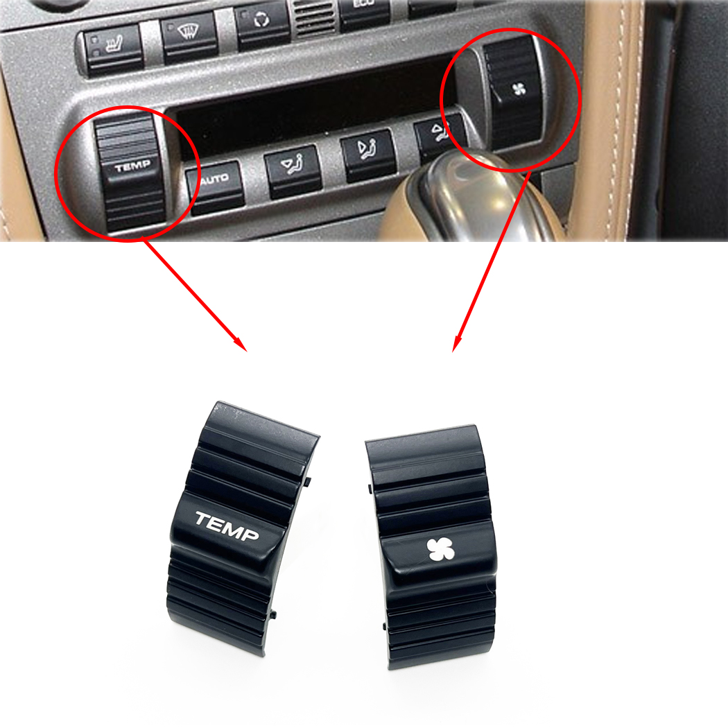 ESIRSUN 気候制御 HVAC A/C 温度ボタンセット ポルシェ 911 997 ボクスター ケイマン 987 に適合