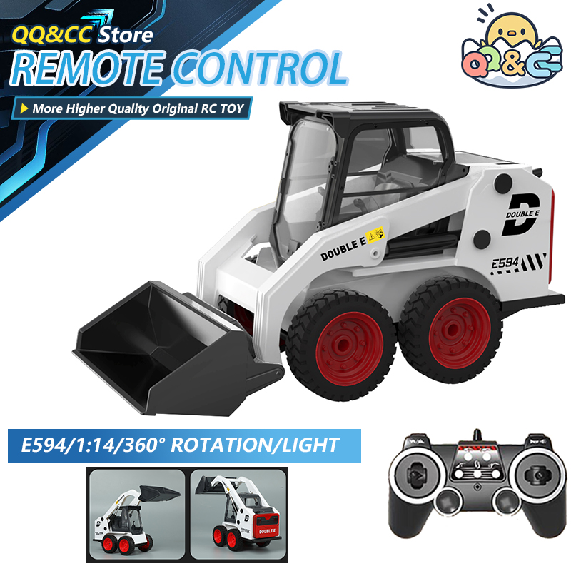 2025 ダブル E RC トラックローダー 1/14 E594 RC ショベルリモコン車エンジニアリング車両トラックのおもちゃ男の子子供ギフト