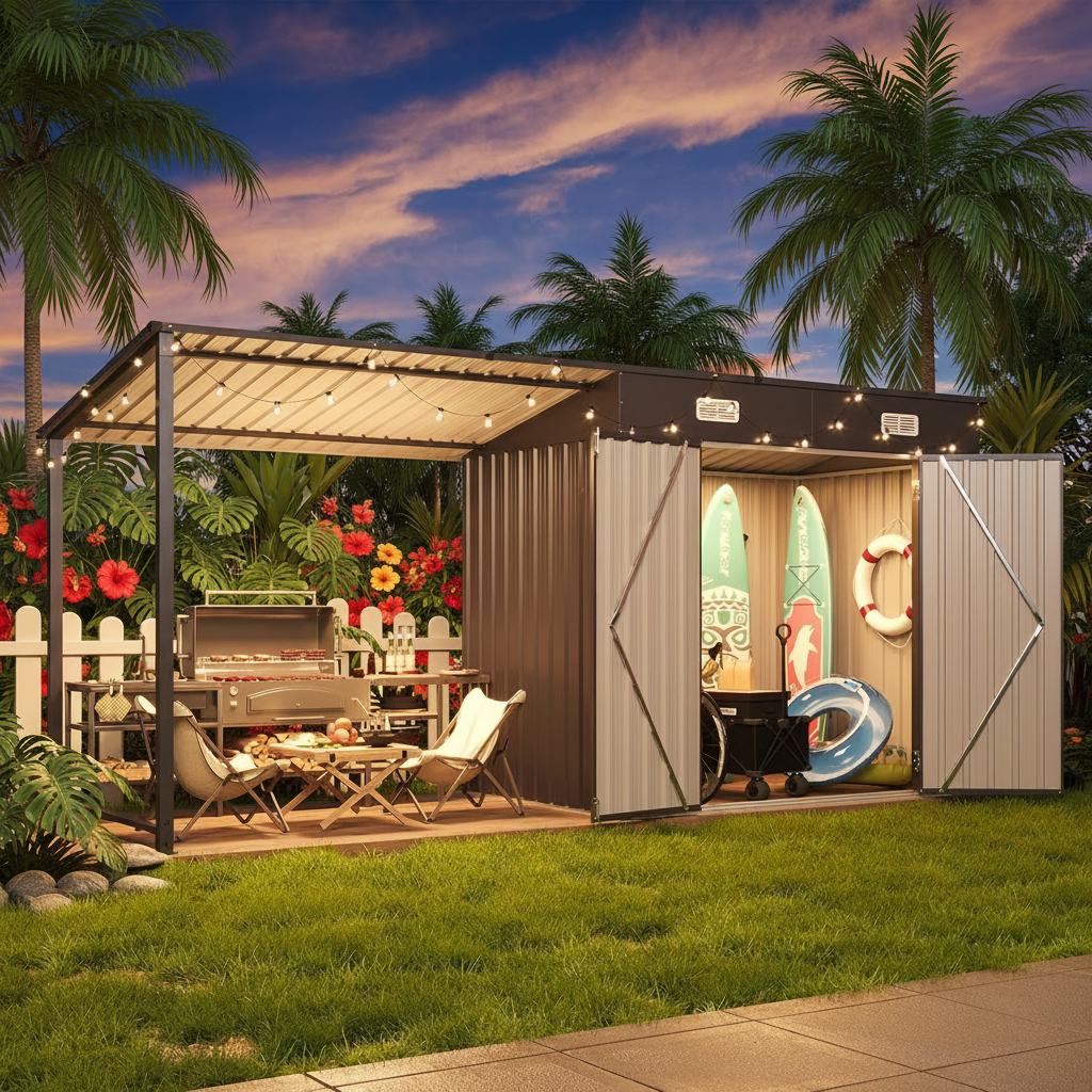 屋外物置小屋