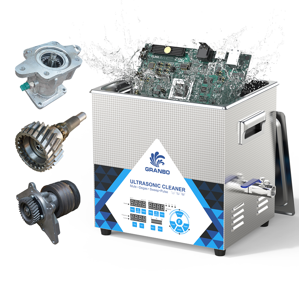 Granbo 10L 400 ワットマルチ周波数超音波洗浄器ラボ医療機器半導体表面処理超音波洗浄