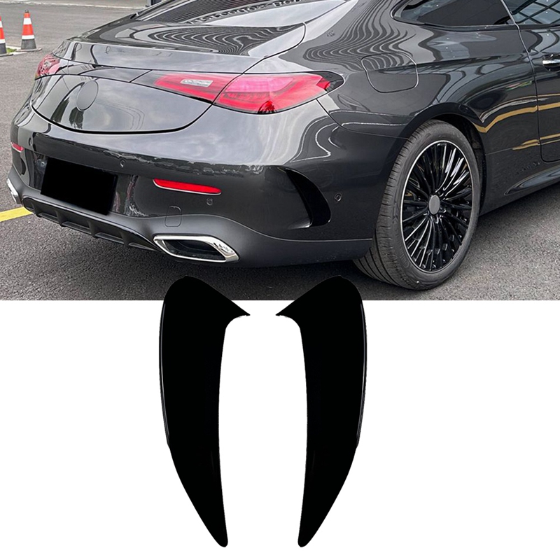 車のリアバンパースポイラーサイドウイングカナードトリムメルセデス · ベンツ CLE クーペ C236 2024 AMG