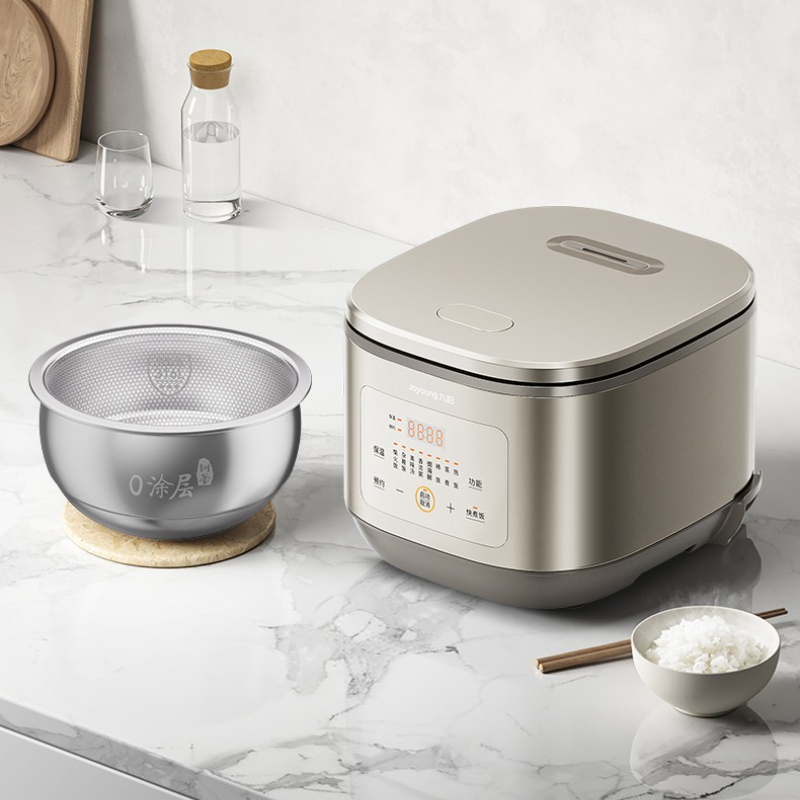 5L 0コーティング炊飯器モデル508家庭用4-6人用本物の多機能非コーティング内釜調理鍋