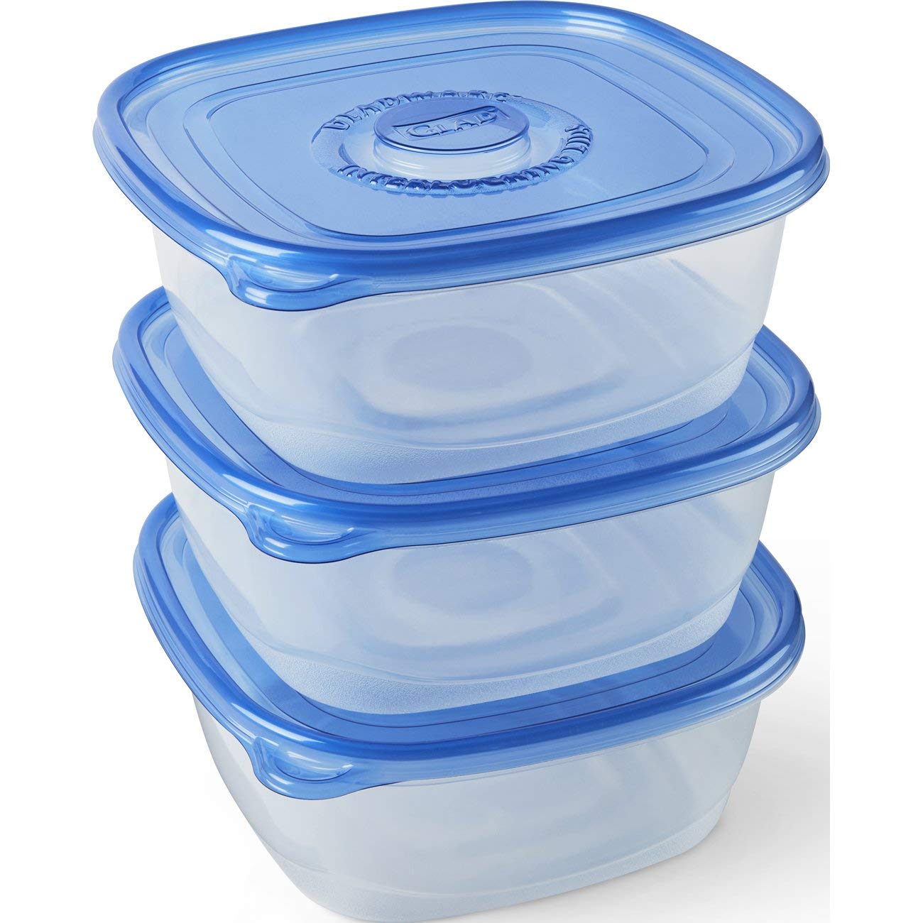食品保存容器 - ファミリーサイズコンテナ - 104オンス - 3コンテナ