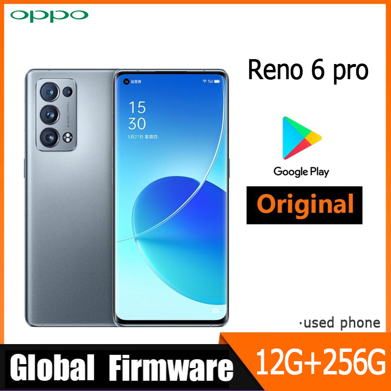 グローバルバージョン OPPO Reno6 Pro 5G (CPH2247) スマートフォンリアカメラ 50MP RAM 12GB ROM 256GB 4500mAh バッテリー使用電話