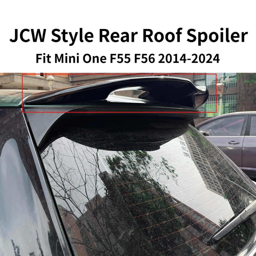 プレミアム JCW スタイルリアルーフスポイラーウイングリップミニ One F55 F56 2014-2024 車外装スタイリング修正アクセサリー