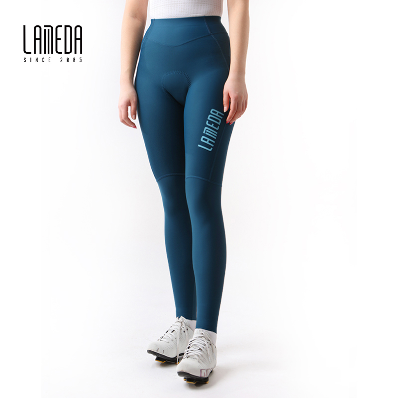Lameda 女性サイクリングパンツパッド入り春夏女性のプロフェッショナル Bicyele パンツ MTB ロードバイクレギンスツアーサー服