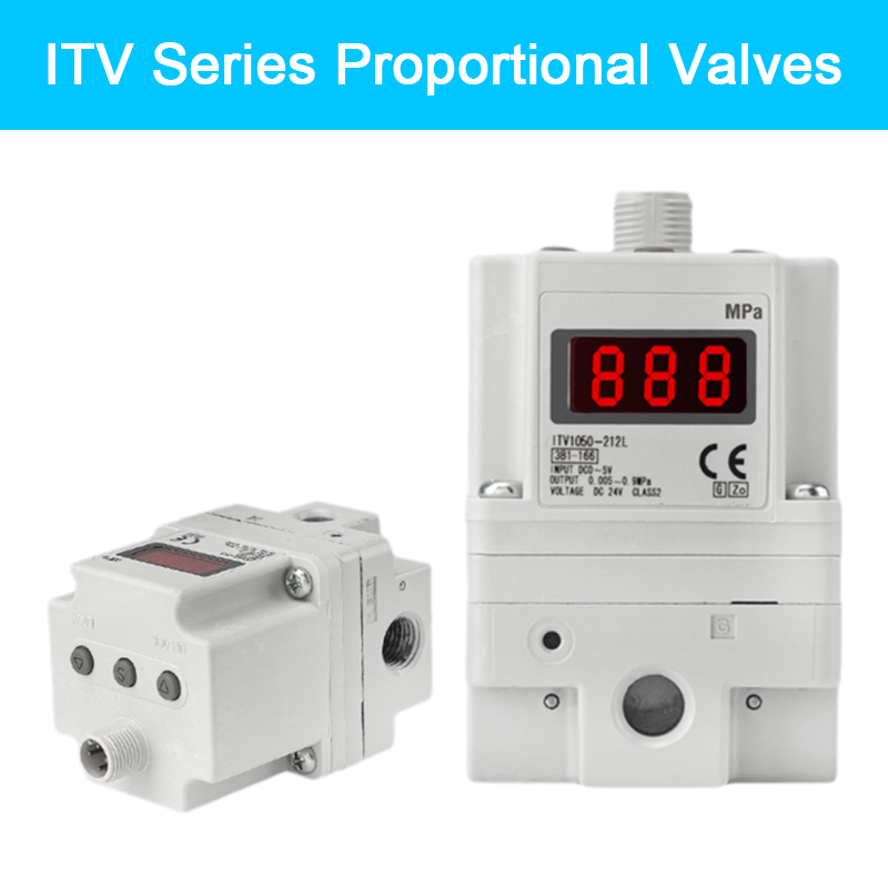 新型 ITV シリーズ電空比例弁レーザー切断機 ITV1050/2050/3050-312L 012N
