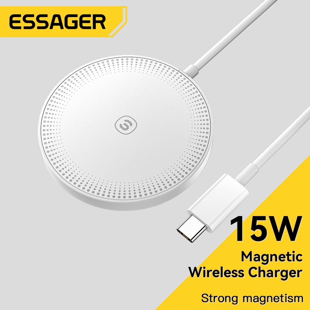 Essager 15 ワット磁気 Qi ワイヤレス充電器急速充電 iPhone 14 13 12 プロマックス PD 急速充電 Xiaomi パッドアダプタ